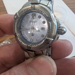 Seiko 7N85-0A10 Air Diver Dive Watch